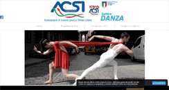 Desktop Screenshot of danza.acsi.it