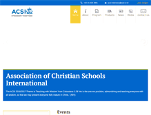 Tablet Screenshot of acsi.or.id